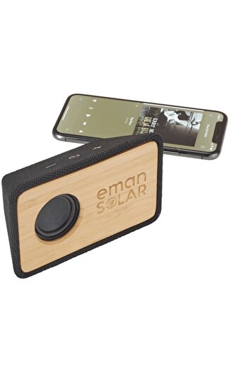 Generic Boundary Natural Bamboo Bluetooth Speaker #7197-13