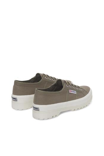 Superga 2555 Alpina Unisex Safari Yeşil Bileksiz Sneaker