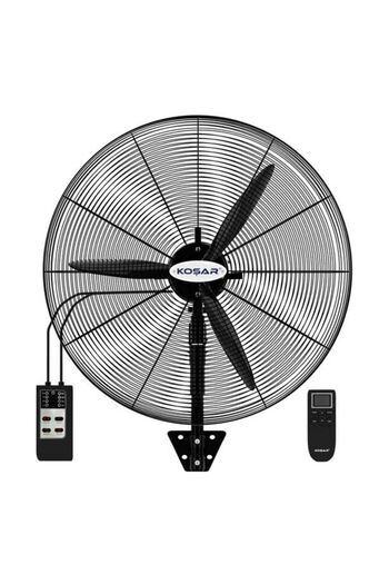 Koşar KSV 650 Kumandalı Sanayi Duvar Tipi Endüstriyel Vantilatör 65 cm