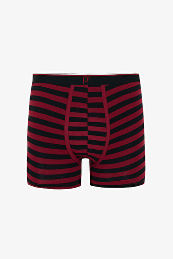 Penti Erkek Red Line Çizgili 3'lü Organik Boxer