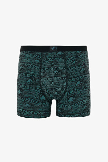 Penti Erkek Jurassic Dinozor Desenli İkili Boxer