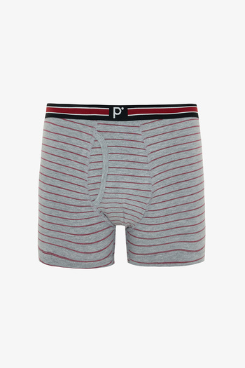 Penti Erkek Red Dots Puantiye Desenli Organik 3'lü Boxer