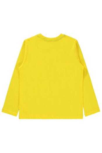 Superman Erkek Çocuk Sweatshirt 6-9 Yaş Sarı