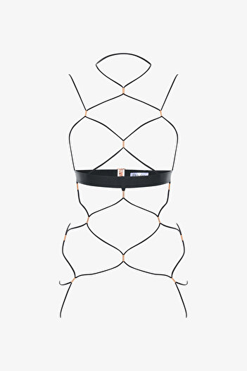 Penti Body negru Rosalita - Colecția Privee