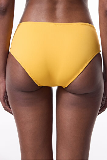 Penti Yellow Mid Waist Hipster Bikini Bottom