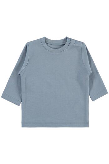 Civil Baby 3-9 Ay Unisex Tek Üst - Mavi 9-12 Ay