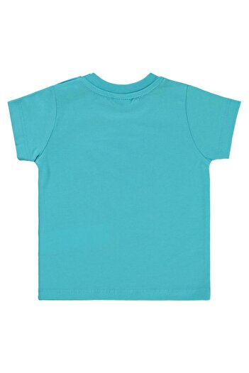 Civil Baby Surf Day's Baskılı 6-18 Ay Tişört - Mavi 12-18 Ay
