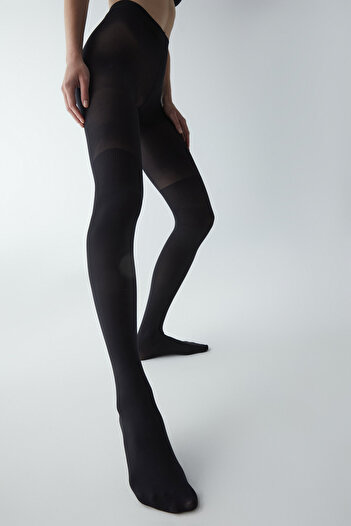 Penti Over Knee Black Pantyhose