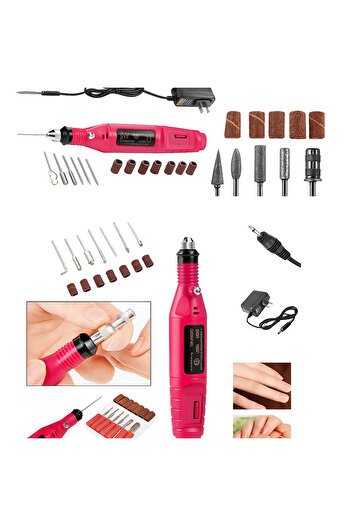 NARGO Electric Manicure-Pedicure-Rasp Machine Hand and Nail Cream Gift