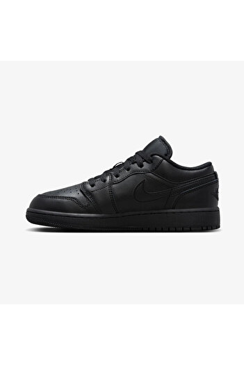 Nike Jordan Air 1 Low Genç Çocuk Siyah Spor Ayakkabı