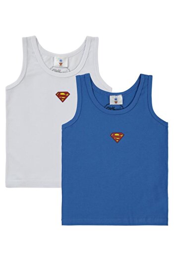 Superman Süperman 2-10 Yaş 2'li Atlet Set - Standart2-3 Yaş
