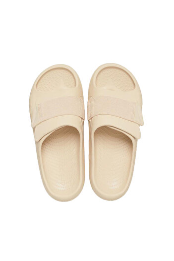 Crocs 209413-2DS Mellow Luxe Recovery Slide Terlik Krem