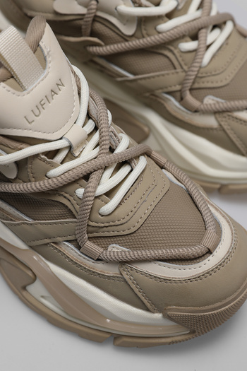 Lufian Kate Kadın Sneaker Ayakkabı Bej