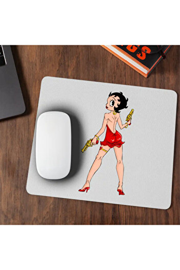 OEM Mousepad Betty Boop Mafia Bonnie Clyde