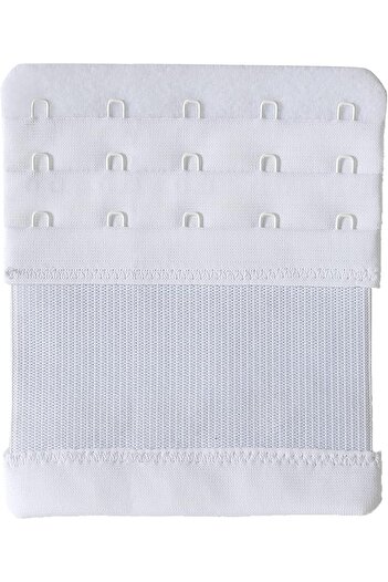Generic SAMGU Women's Bra Extenders, 5-Hook 3/4" Spacing, White, One size