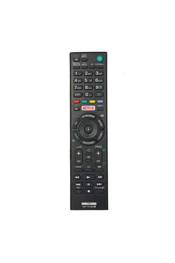 Generic Smart Replacement Remote Control for SONY TV - Portable, Easy to Grab, Black
