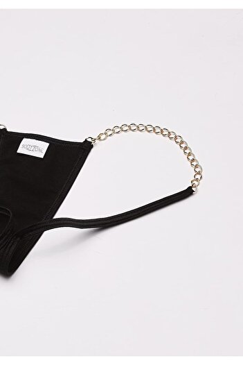 BODYZONE Women's Tiny Low Back T with Chain Straps