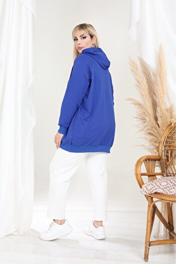 EMEZ Blue Hooded Sweatshirt