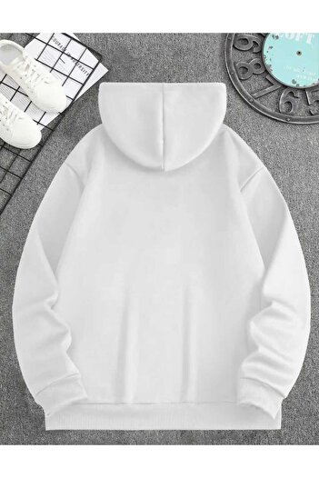 Panda Baskı Tekstil Ny Printed Special Design Hooded Oversize Sweatshirt