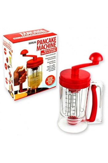 OEM Pancake Machine - Manual Pancake Maker, Red