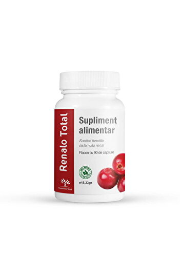Sanoverde Total Dietary supplement for urinary incontinence, water retention, Renalo Total, 60 caps