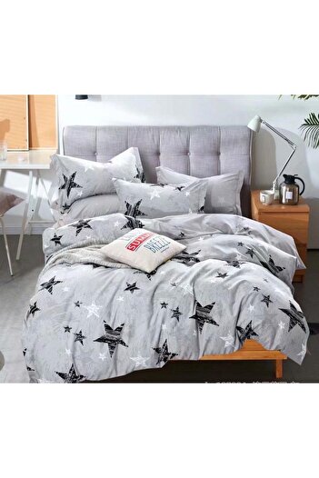 JOJO HOME Double Bed Linen, Fitted Sheet, Finet Fabric, 6 Pieces