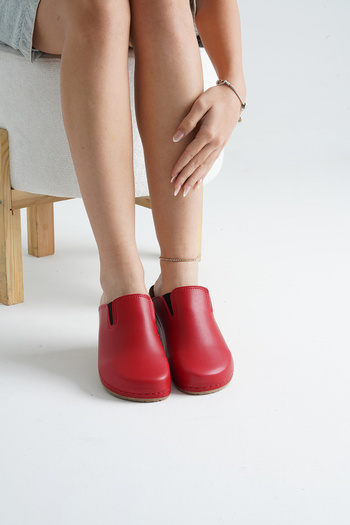 DOGİYE 8136 Red Colored Sek Comfort Slippers