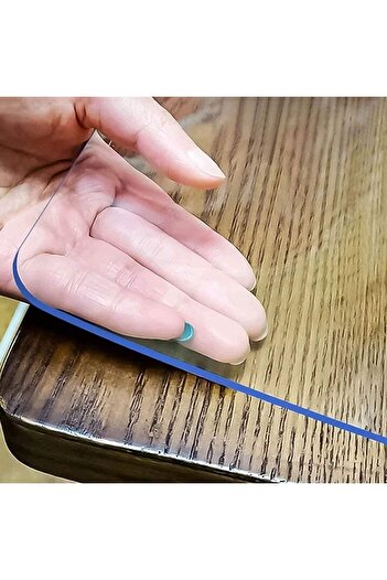 Other LovePads Transparent Vinyl Desk Pad / Table Cover, 1.5mm, 16 x 28 Inch