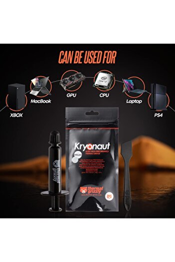 Thermal Grizzly Kryonaut Thermal Paste (1g) - Thermal Grizzly, High-Performance CPU/GPU