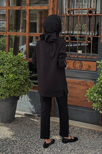 Moodbasic Pantolonlu Takım MB24.704 Siyah