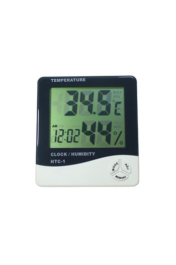 OEM Thermometer, Clock and Hygrometer with LCD Display - HTC 1