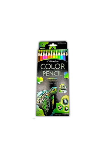 Yalong Colored pencils 12 pcs, Yalong, set of 2 boxes