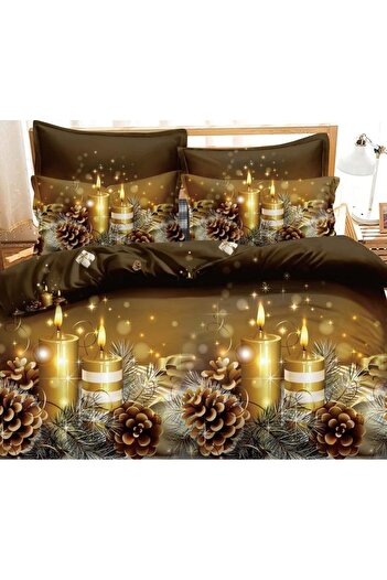 CHIRASO CHIRASO Bedding Set, Christmas Theme, FINET, Classic Sheet 245x250cm, Duvet Cover, 4 Pillowcases