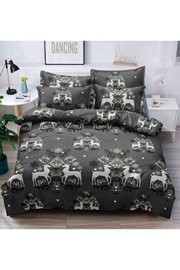 CHIRASO CHIRASO Bedding Set, Christmas Theme, FINET, Classic Sheet 245x250cm, Duvet Cover, 4 Pillowcases