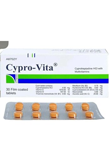 genric Original Ciprovita for weight gain and appetite stimulation (Lebanese)