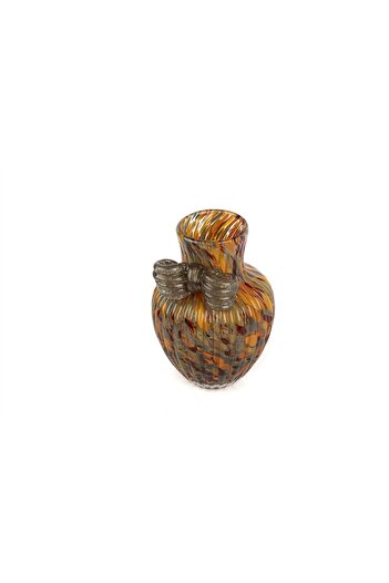 Mikasa Moor Flame Muse Bow Glass Vase 15X21Cm