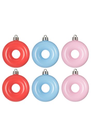 IKEA VINTERFINT Tree ornament, mixed colours, 7 cm
