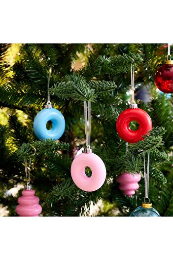IKEA VINTERFINT Tree ornament, mixed colours, 7 cm