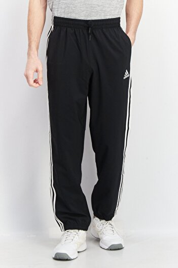 adidas Men Sportswear Fit Embroidered Training Pants, Black