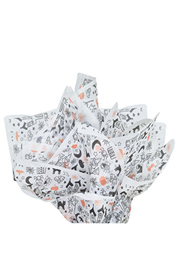 Papette Set of 50 pieces HALLOWEEN tissue paper Model 4