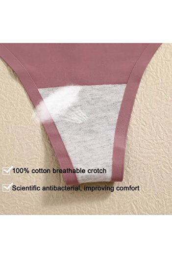 PICADİLİ Set of 3 pairs of women's panties, CH052, Multicolor