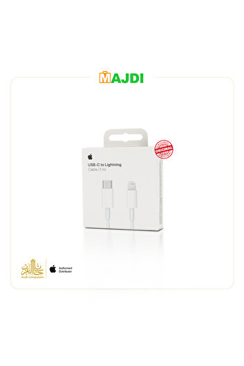 Majdi USB-C Lightning Cable with Fast Charging Capability, Arab Computers Warranty