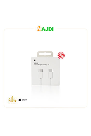 Majdi 60W USB-C Charging Cable (1m) - Arab Computers Warranty