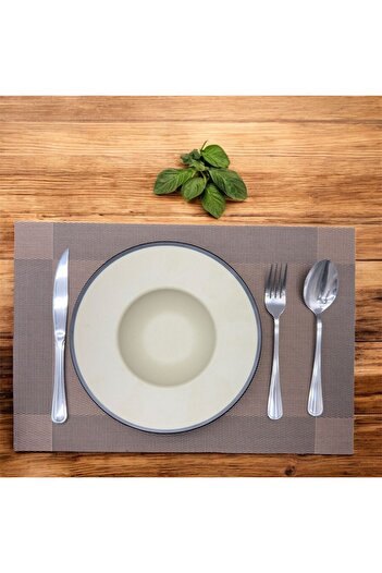 cc bin shihon 2-piece large melamine pasta serving plate, size 28