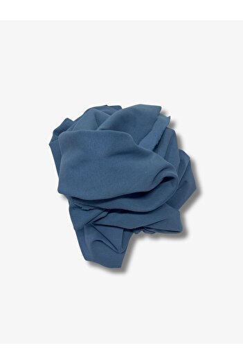Yiğit Kumaş Ribana Fabric, Piece 60X180 cm Indigo Color