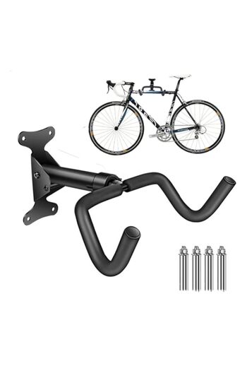 Generic Wall Mount Bike Storage Rack,Foldable - Length and Angle Adjustable, Horizontal Bicycle Rack for Ga