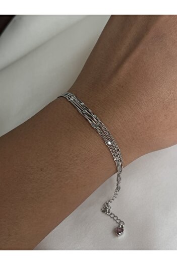 Twinssis Accessories Coin Chain 4 Row Bracelet