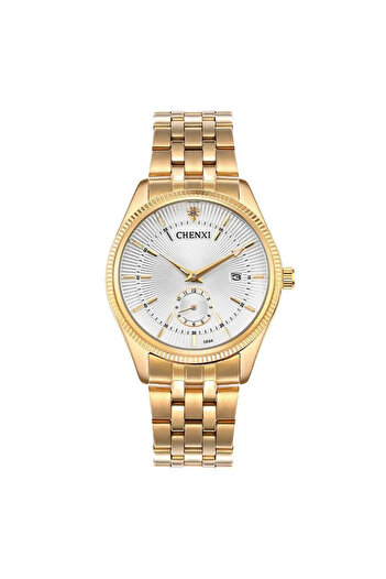 Chenxi Men's Watch Casual Classic Fashion Business Quartz Gold