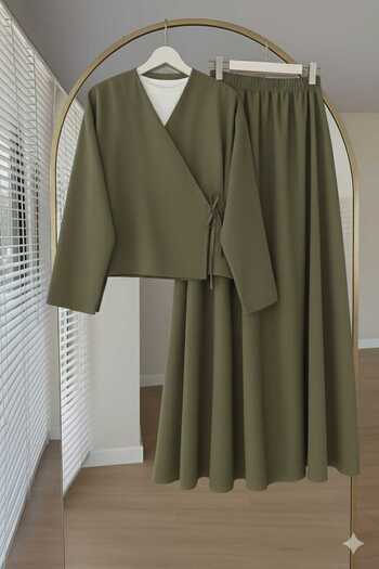 LİA TESETTÜR Lia Skirted Two-Piece Suit