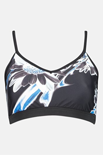 adidas Women Floral Print Swimwear Top, Multicolor